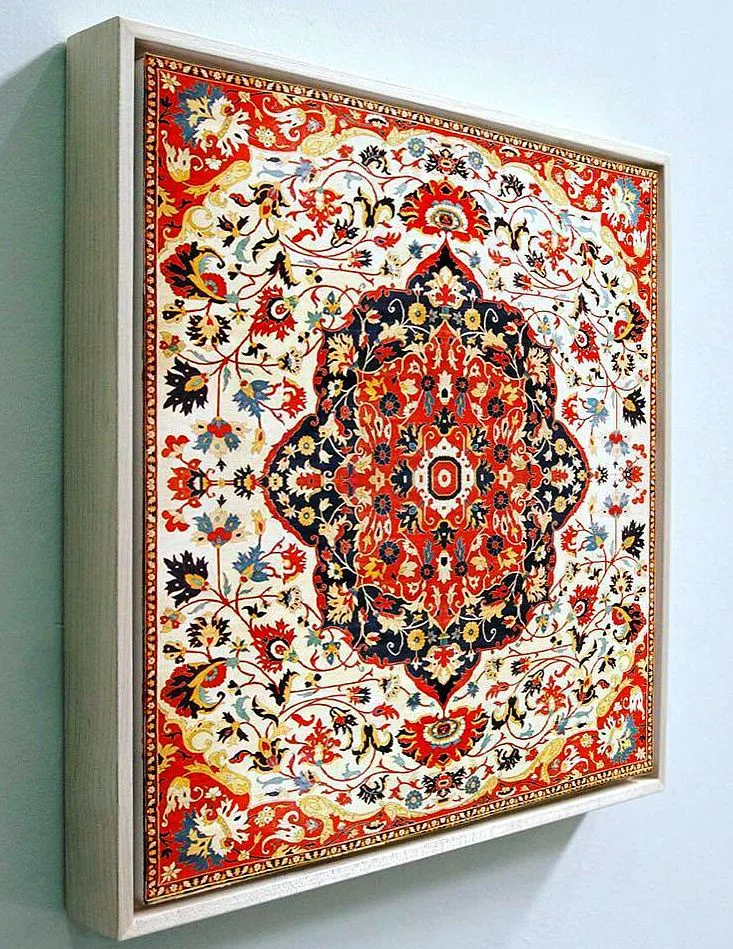 لوحات سجاد جدارية مزخرفة بتصميم تراثي فخم